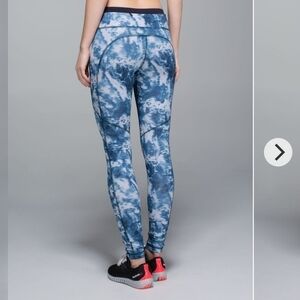 Lululemon Speed‎ tight III,side pockets,Reflective,gathered leg,6